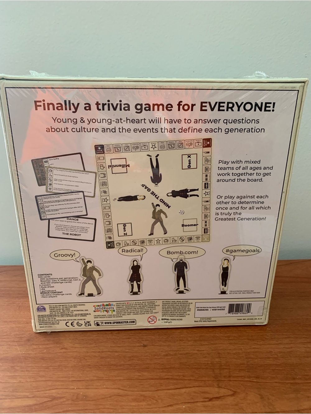 Mind the Gap Deluxe Trivia Game New Sealed